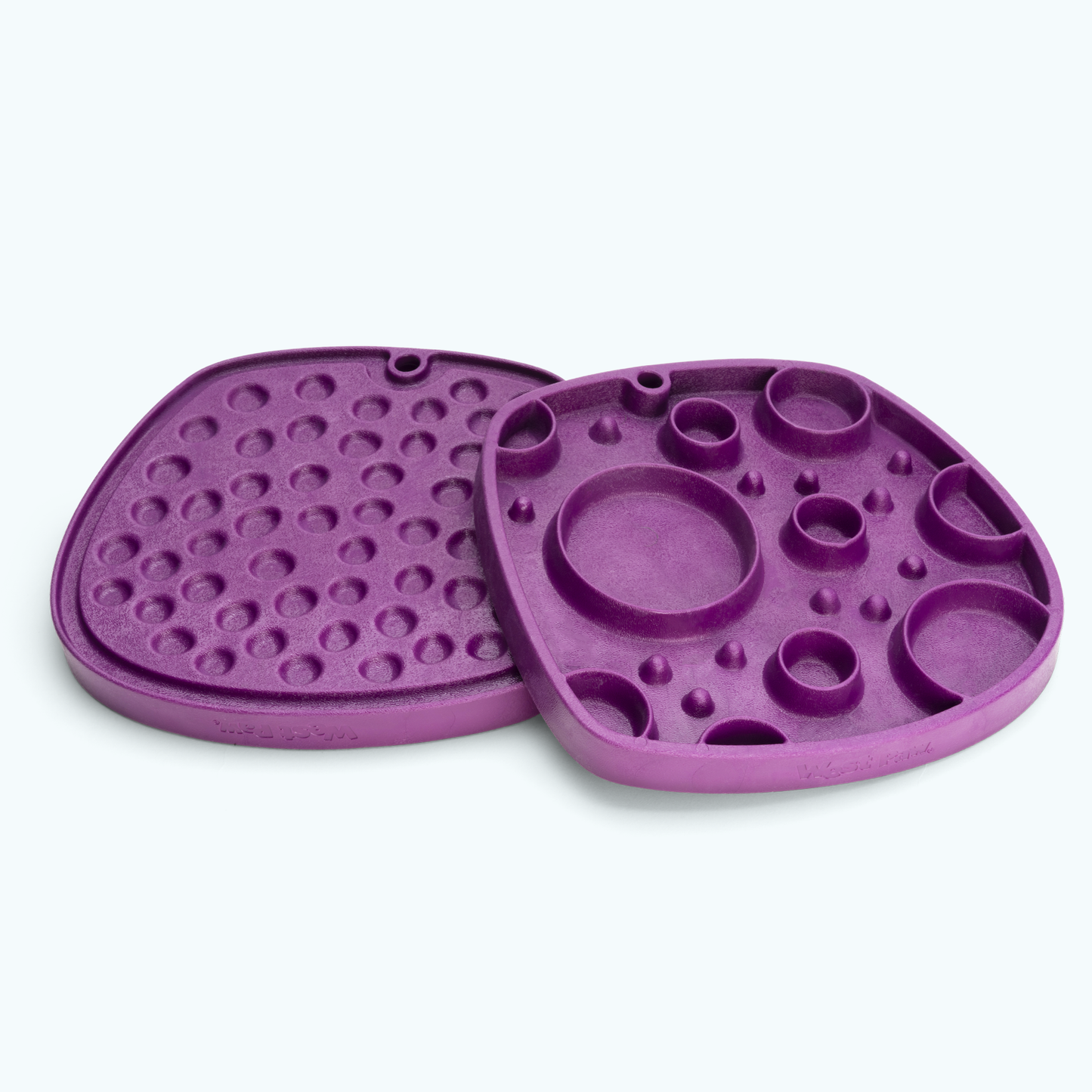 West Paw Bubbles Feast Mat – 2-in-1 Slow Feeder & Lick Mat | Made from Recycled Ocean Plastic