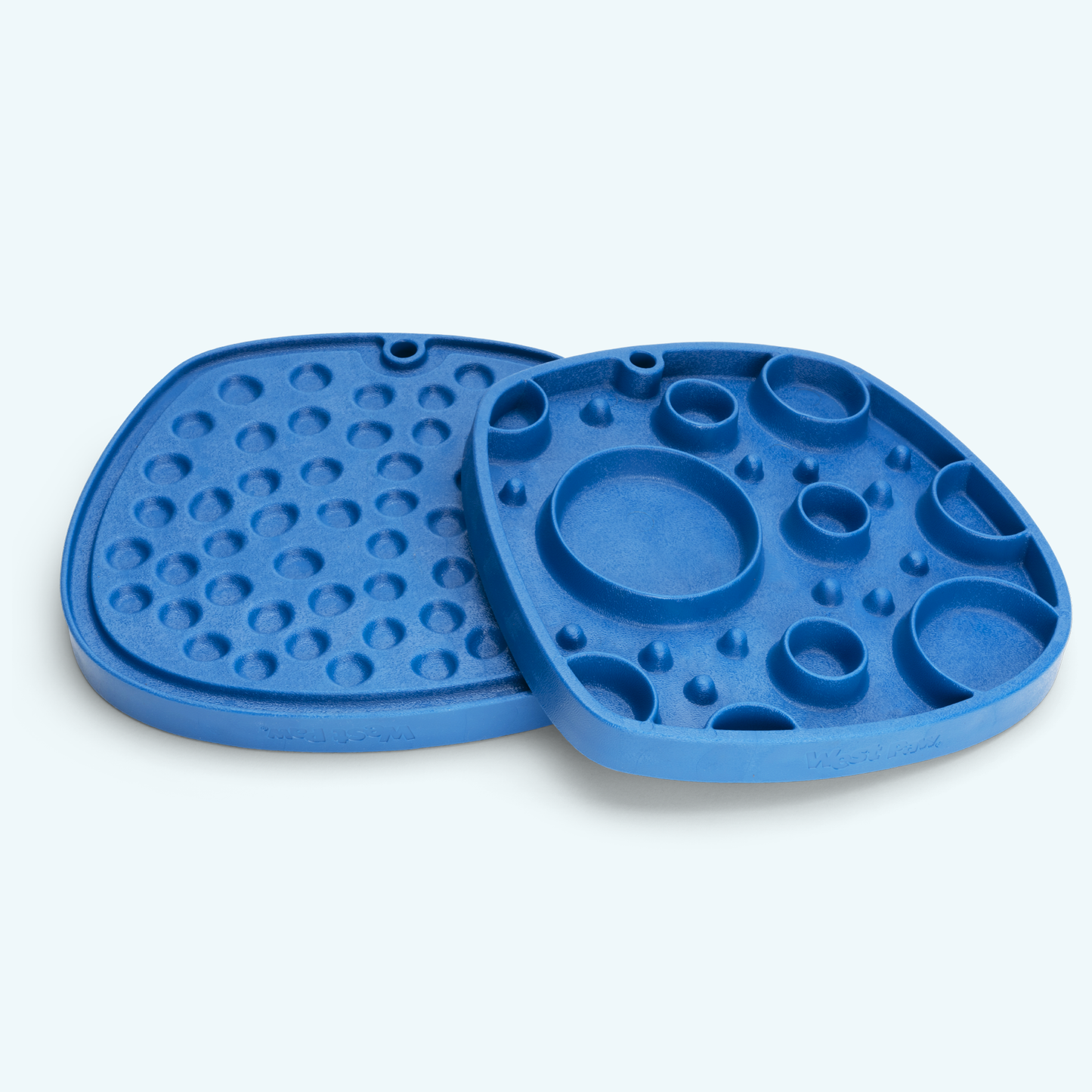 West Paw Bubbles Feast Mat – 2-in-1 Slow Feeder & Lick Mat | Made from Recycled Ocean Plastic