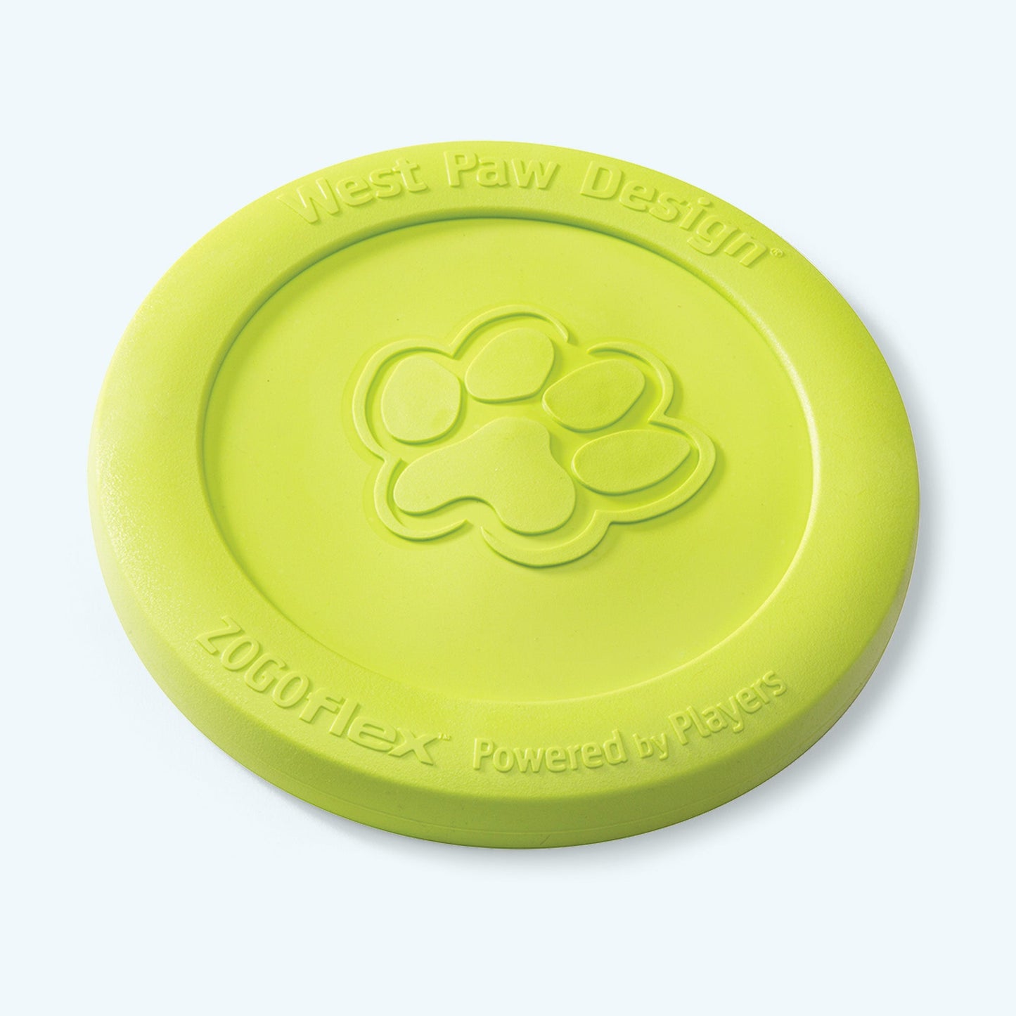 West Paw Zisc Dog Flying Disc – Soft & Floatable Frisbee for Gentle Chewers