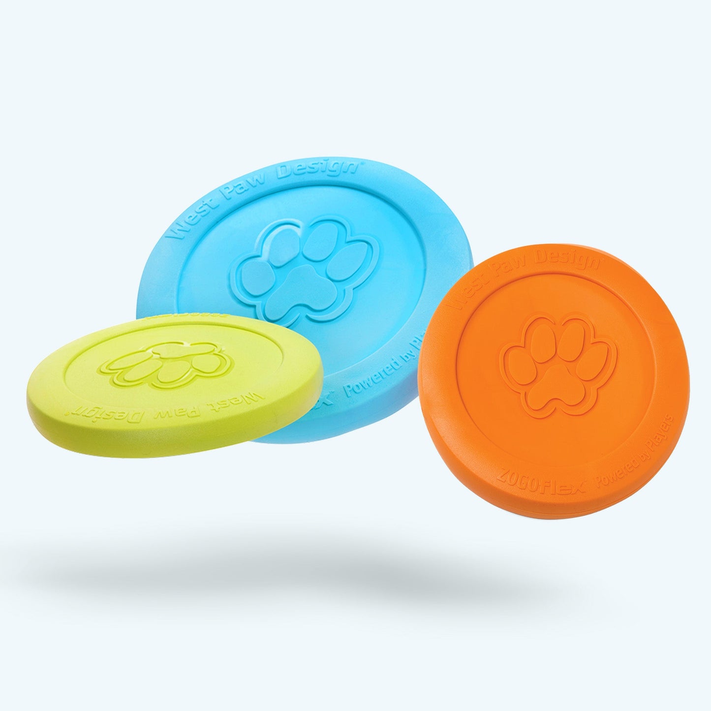 West Paw Zisc Dog Flying Disc – Soft & Floatable Frisbee for Gentle Chewers