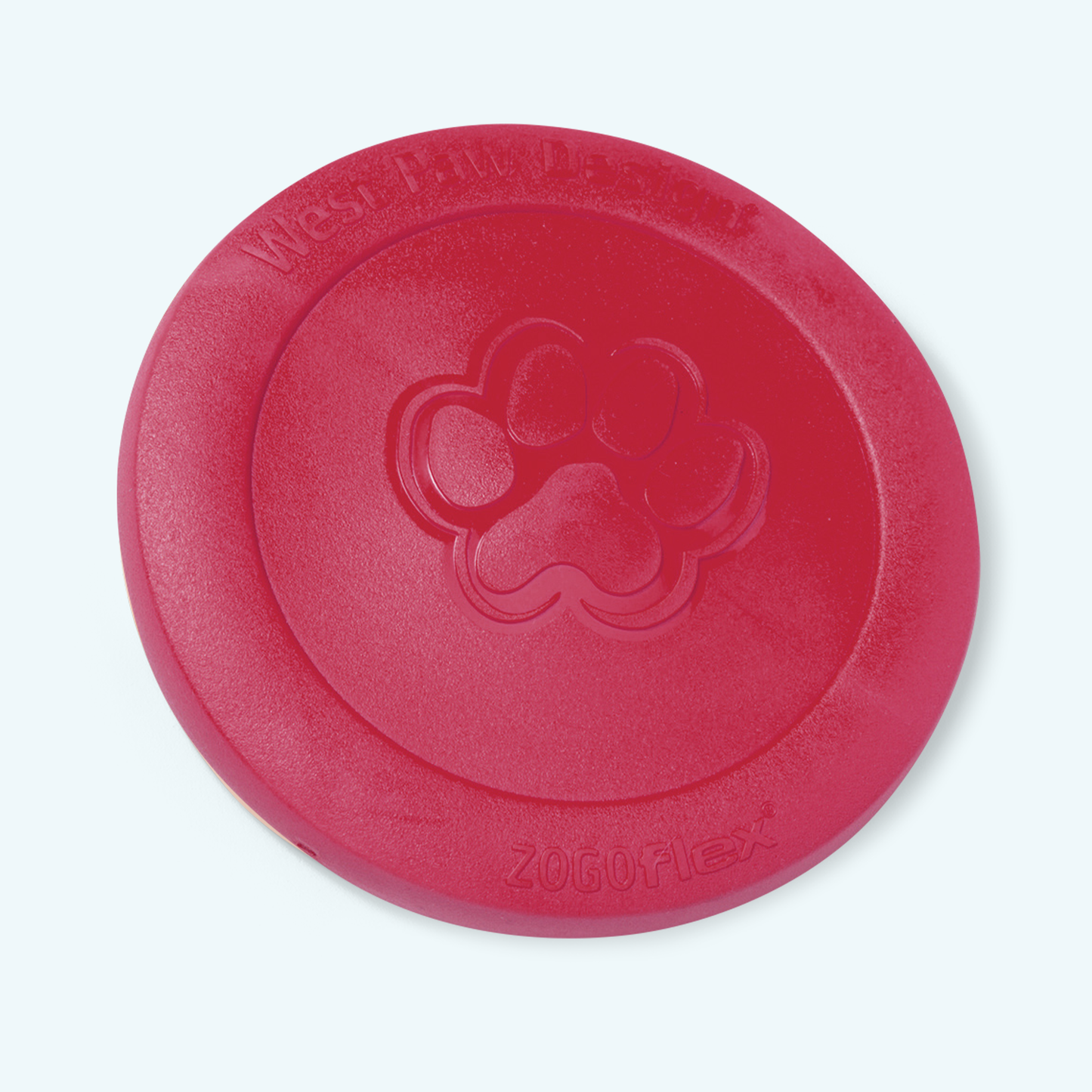 West Paw Zisc Dog Flying Disc – Soft & Floatable Frisbee for Gentle Chewers