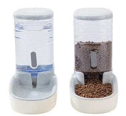 Automatic Pet Feeder And Drinking Fountain Combo - Parker & Pets