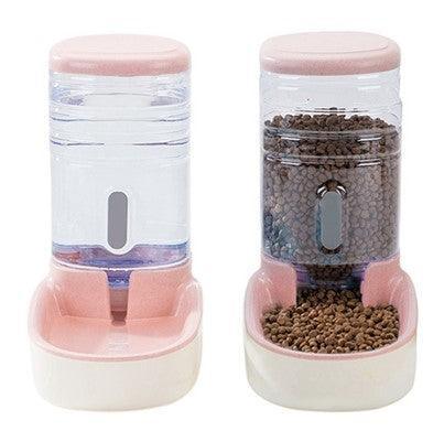 Automatic Pet Feeder And Drinking Fountain Combo - Parker & Pets