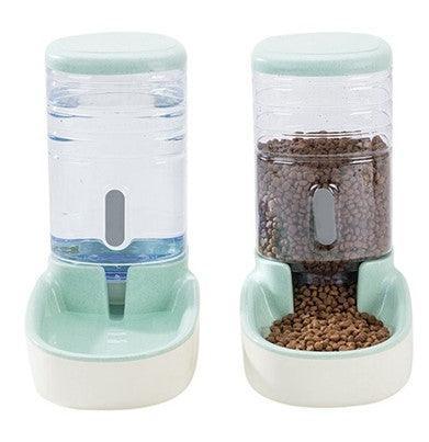 Automatic Pet Feeder And Drinking Fountain Combo - Parker & Pets