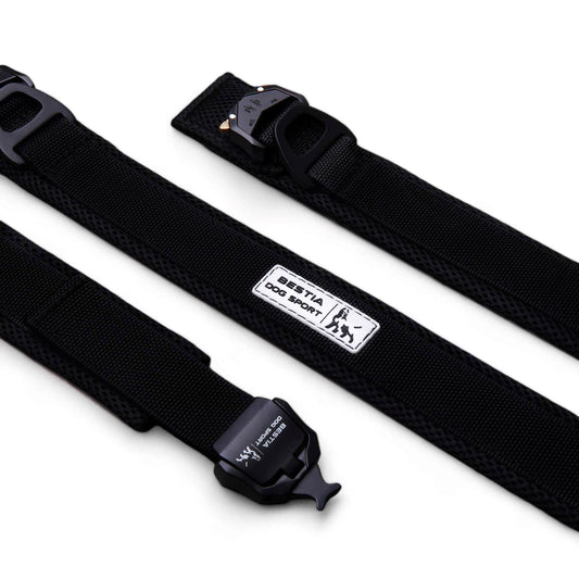 BESTIA Dog Sport Fast Release Collar – 2-Inch Heavy-Duty Dog Collar