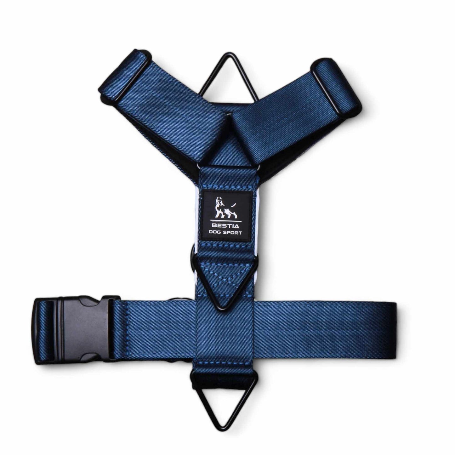 BESTIA Dog Sport Grip Pro Basic Harness – Triple D-Ring Dog Training Harness