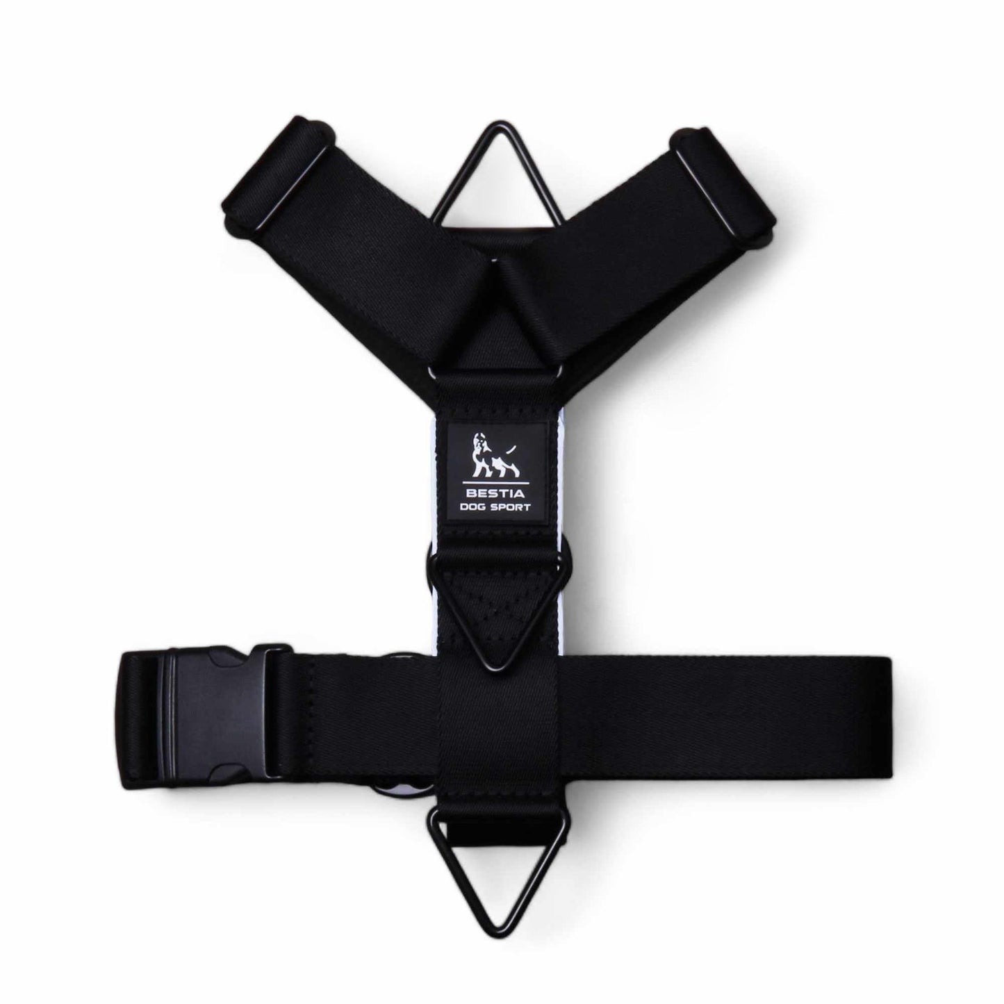 BESTIA Dog Sport Grip Pro Basic Harness – Triple D-Ring Dog Training Harness