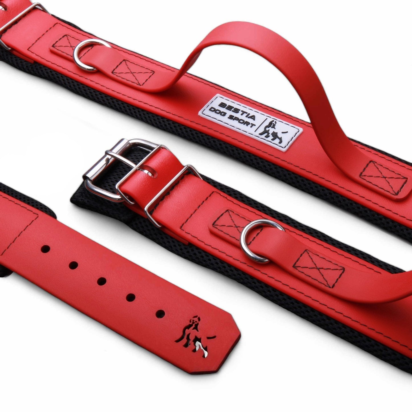 BESTIA Dog Sport Handle Collar – Ultra Heavy-Duty Training Collar