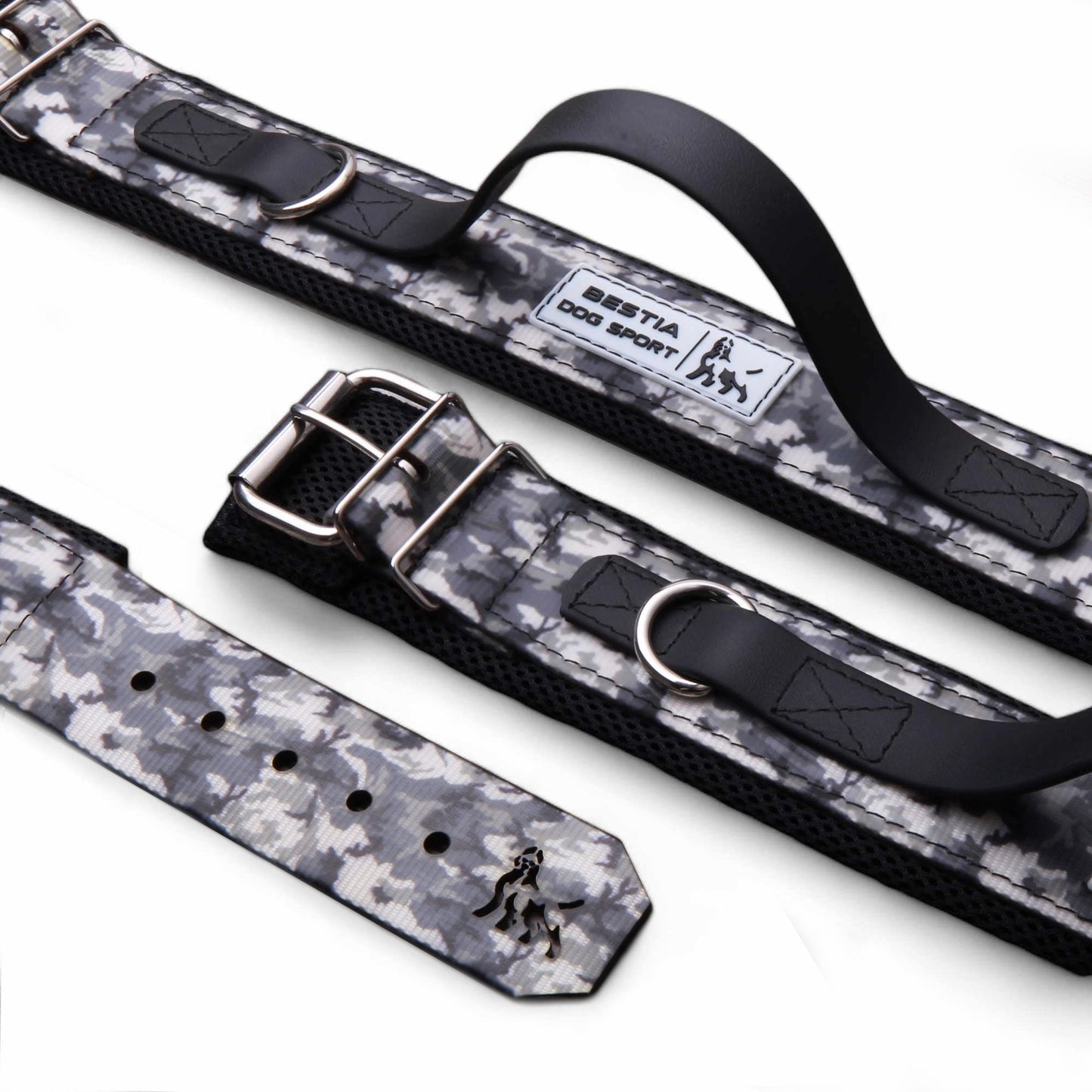 BESTIA Dog Sport Handle Collar – Ultra Heavy-Duty Training Collar