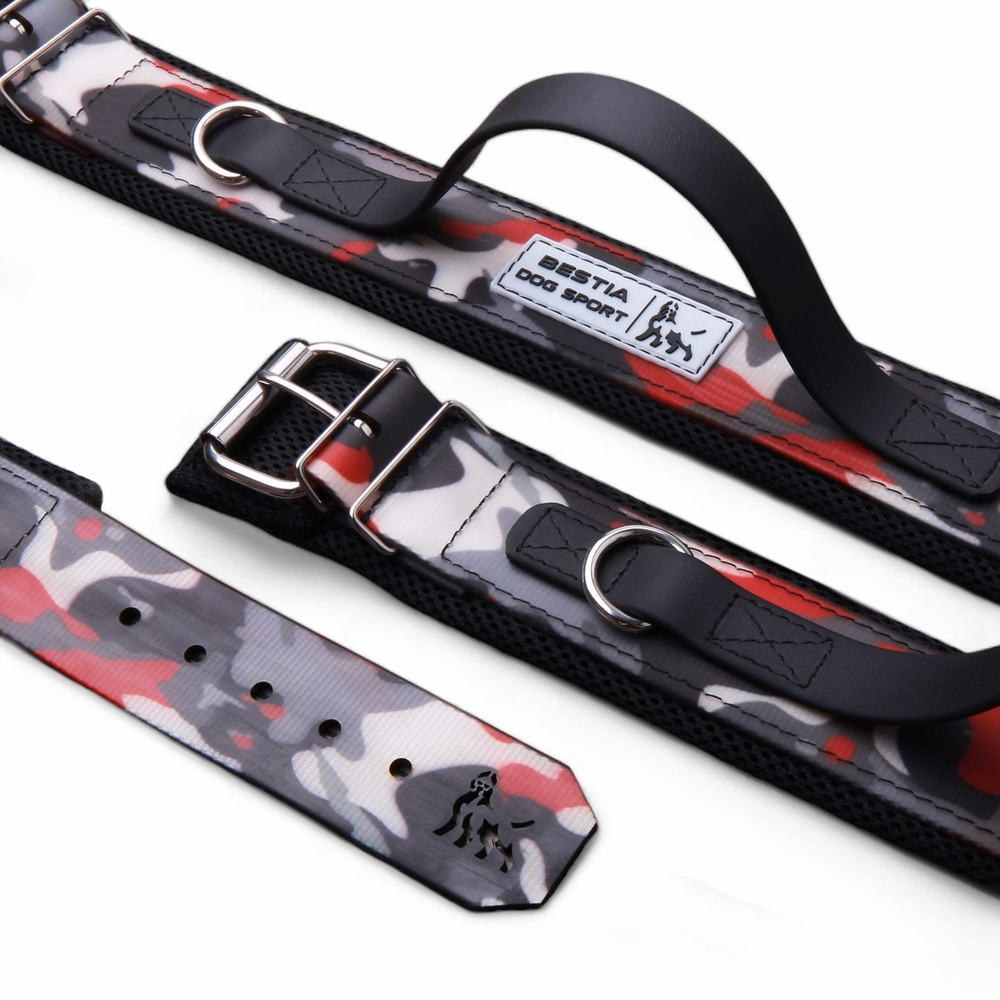 BESTIA Dog Sport Handle Collar – Ultra Heavy-Duty Training Collar