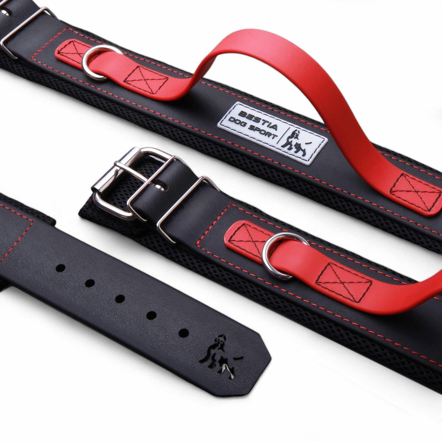 BESTIA Dog Sport Handle Collar – Ultra Heavy-Duty Training Collar