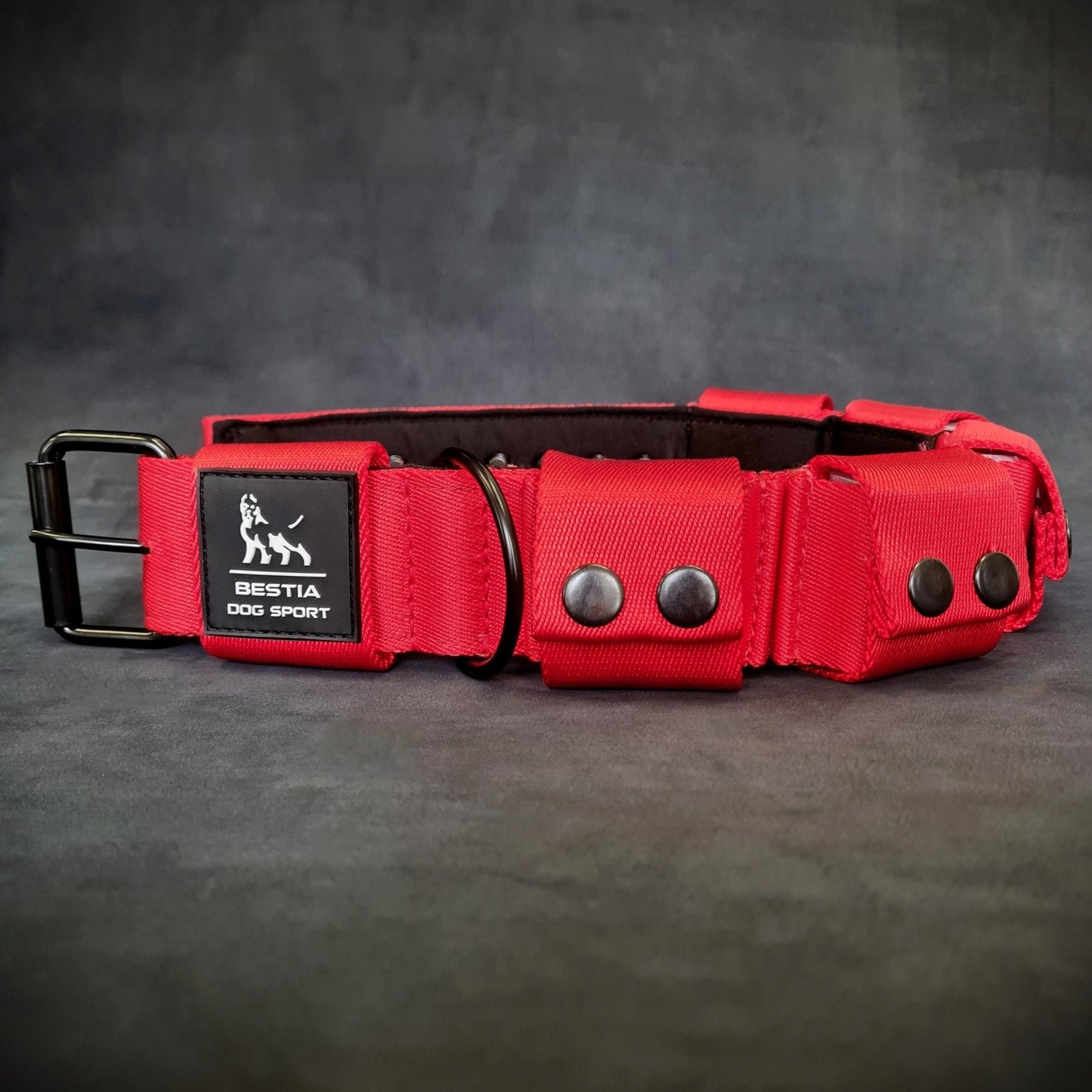 BESTIA Dog Sport Weighted Dog Training Collar – Adjustable Resistance Muscle Builder