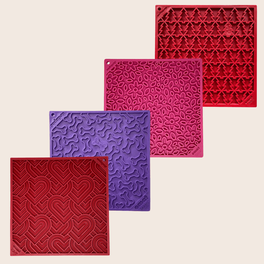 SodaPup Dog Lick Mats – Calming Enrichment Feeder | BPA-Free | Made in USA | 4 Styles