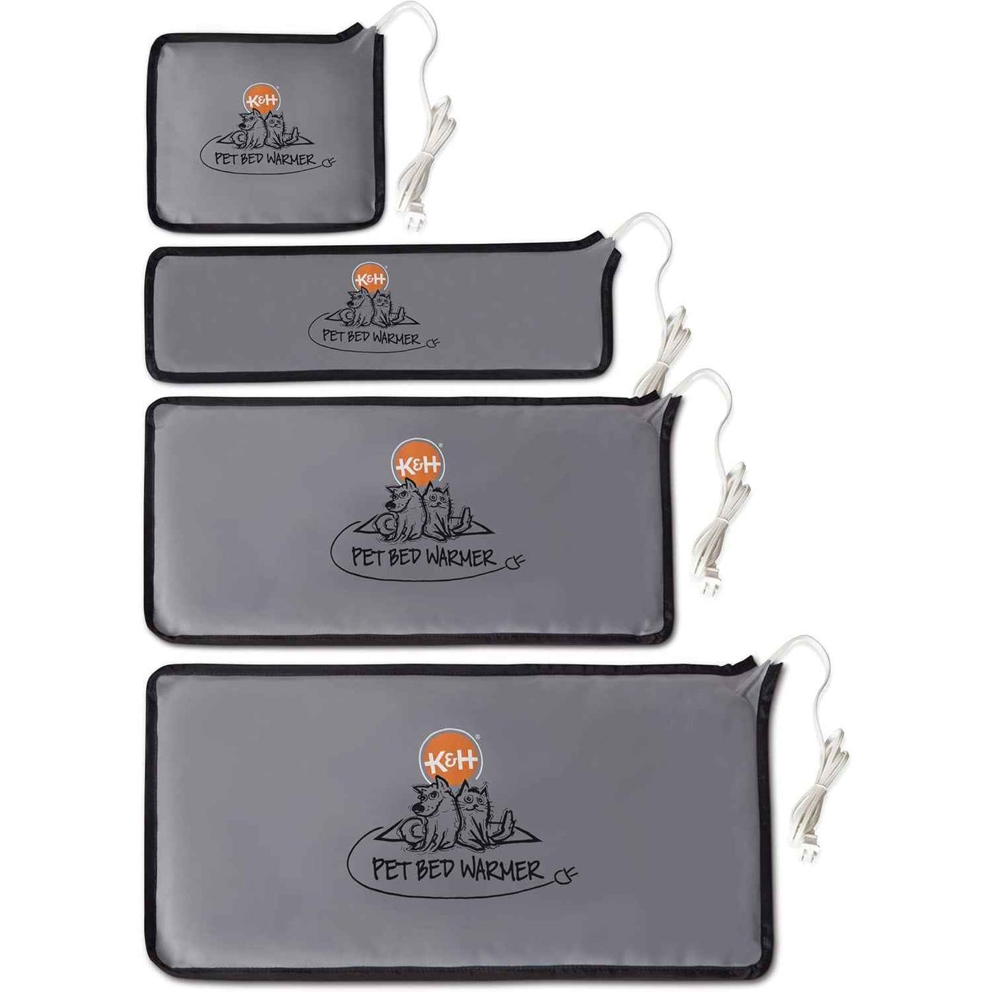 K&H Pet Bed Warmer – Indoor Heated Pad for Cats & Dogs, Thermostatically Controlled, Energy-Efficient, Safe for Arthritis & Comfort
