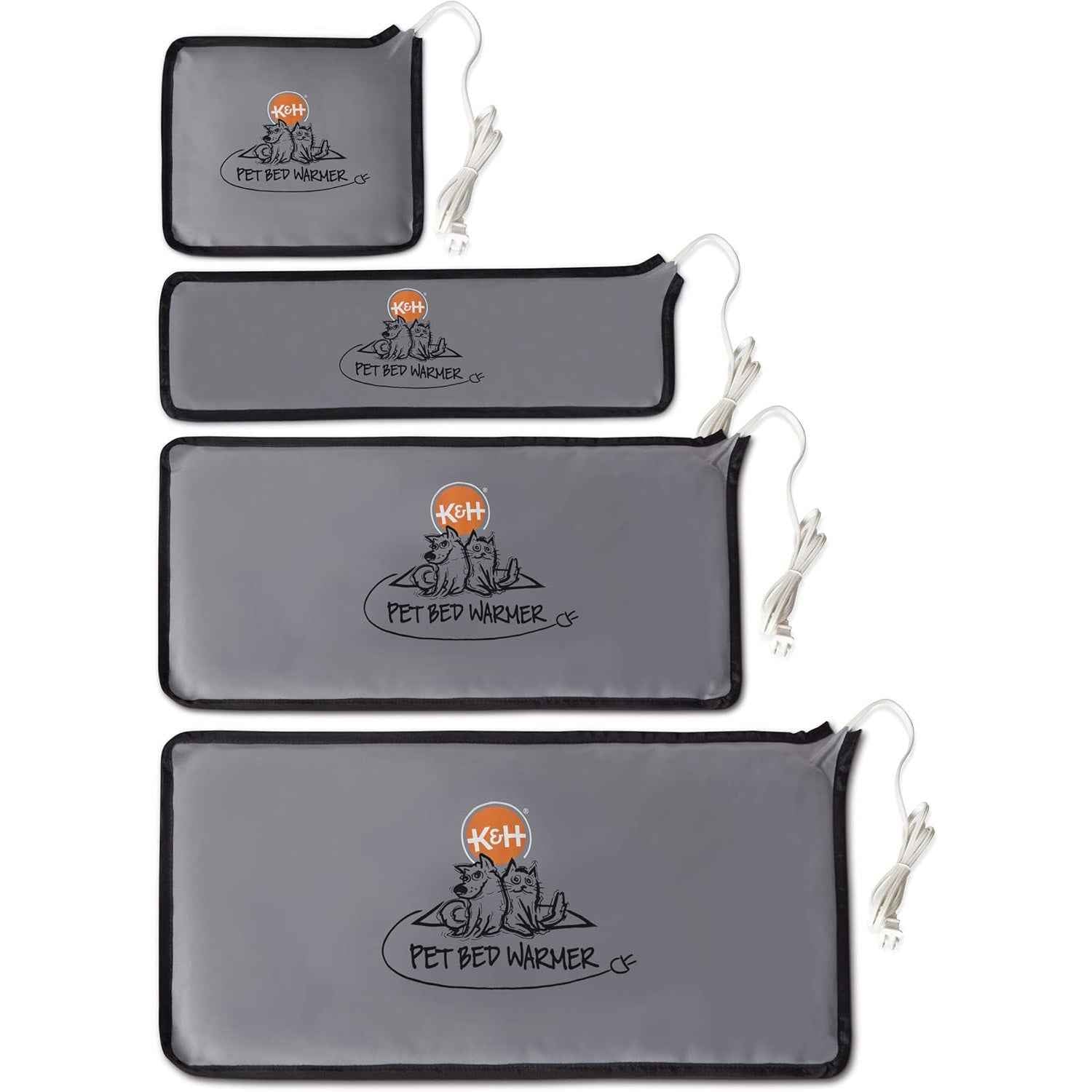 K&H Pet Bed Warmer – Indoor Heated Pad for Cats & Dogs, Thermostatically Controlled, Energy-Efficient, Safe for Arthritis & Comfort