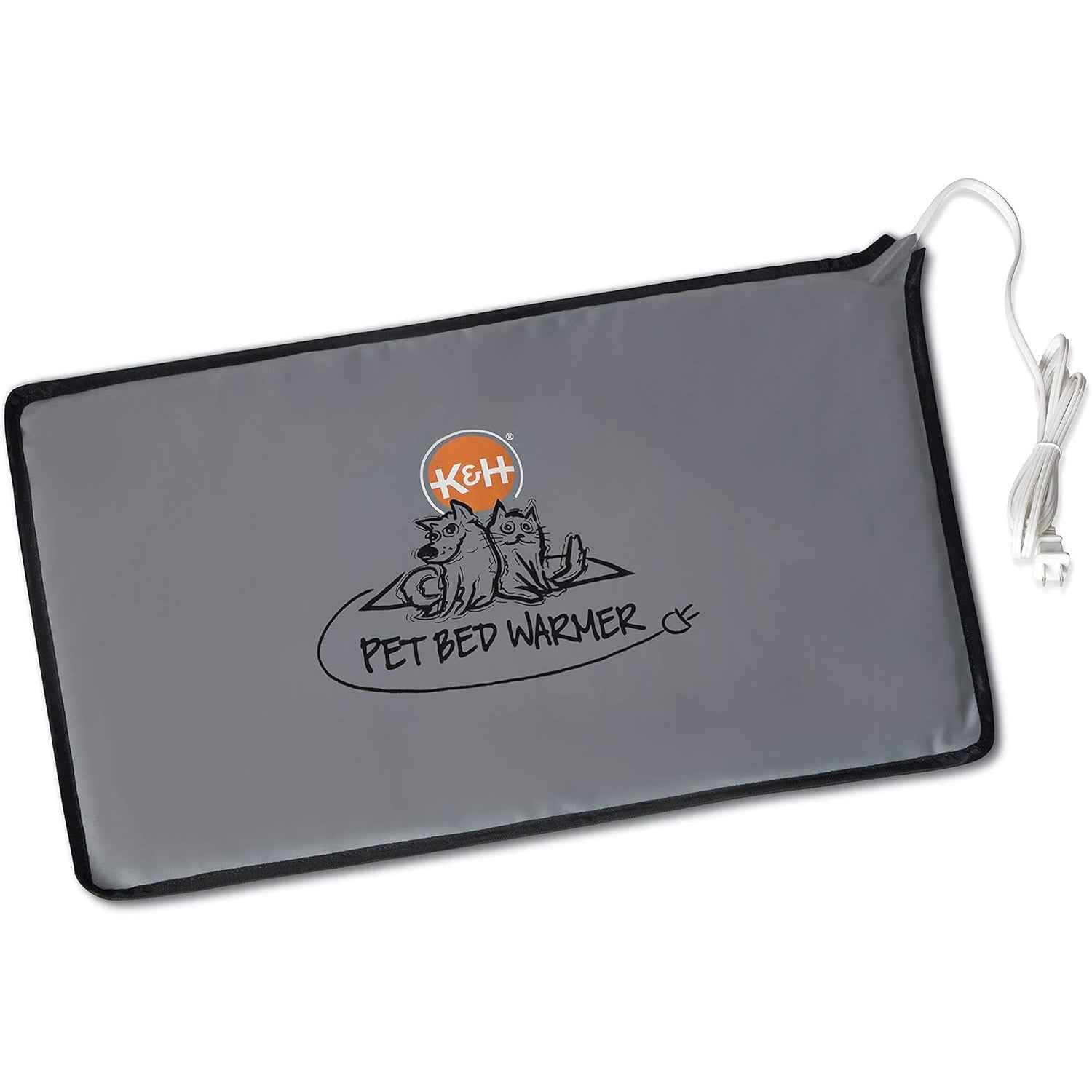 K&H Pet Bed Warmer – Indoor Heated Pad for Cats & Dogs, Thermostatically Controlled, Energy-Efficient, Safe for Arthritis & Comfort