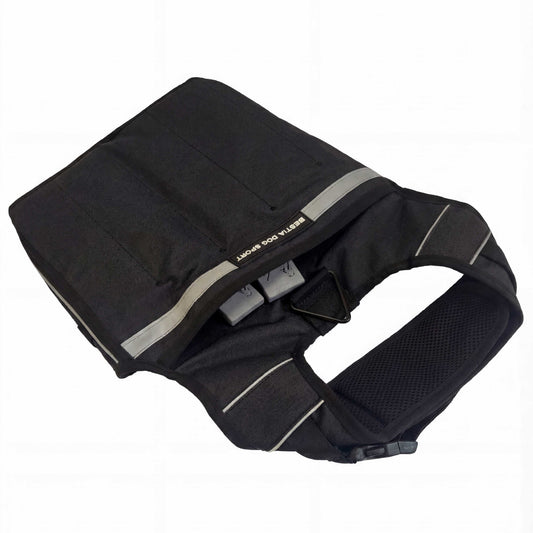 BESTIA Dog Sport Weighted Harness – Adjustable Resistance Dog Training Harness