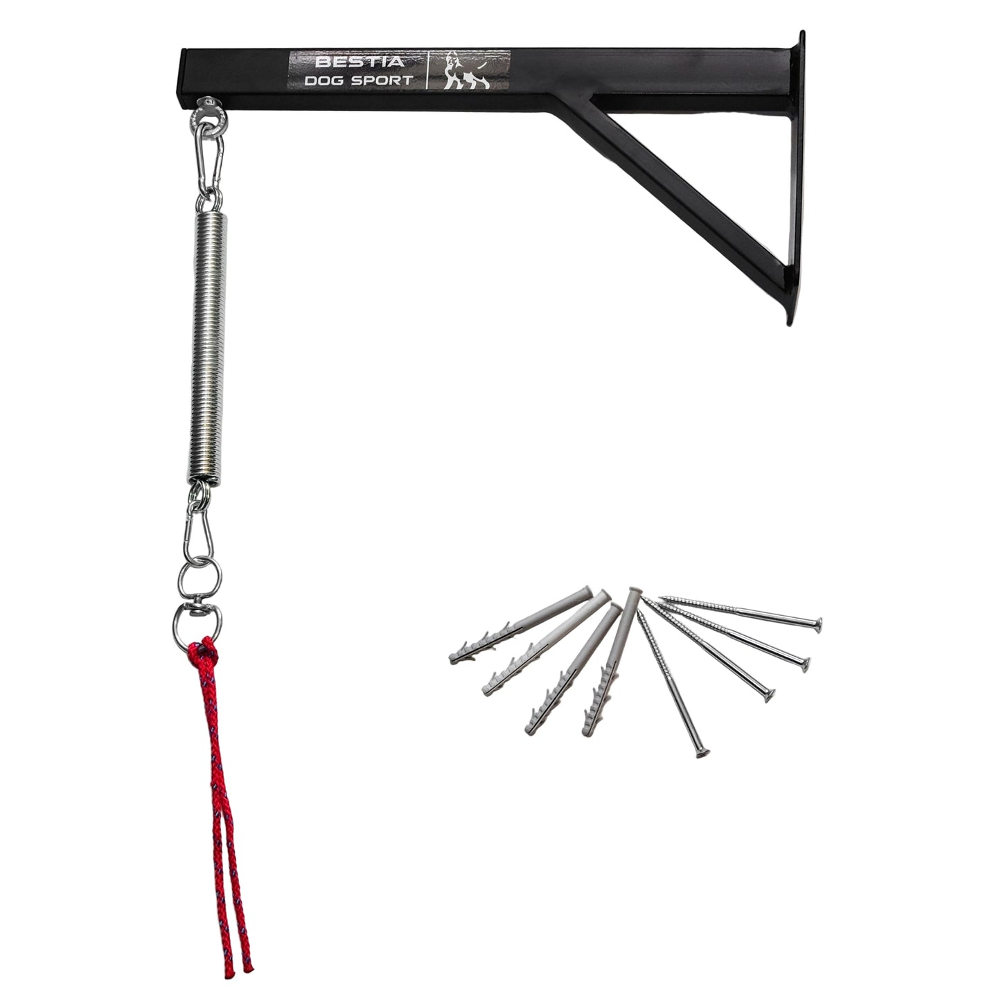 BESTIA Dog Sport Spring Pole Set – Muscle-Building Dog Training Equipment